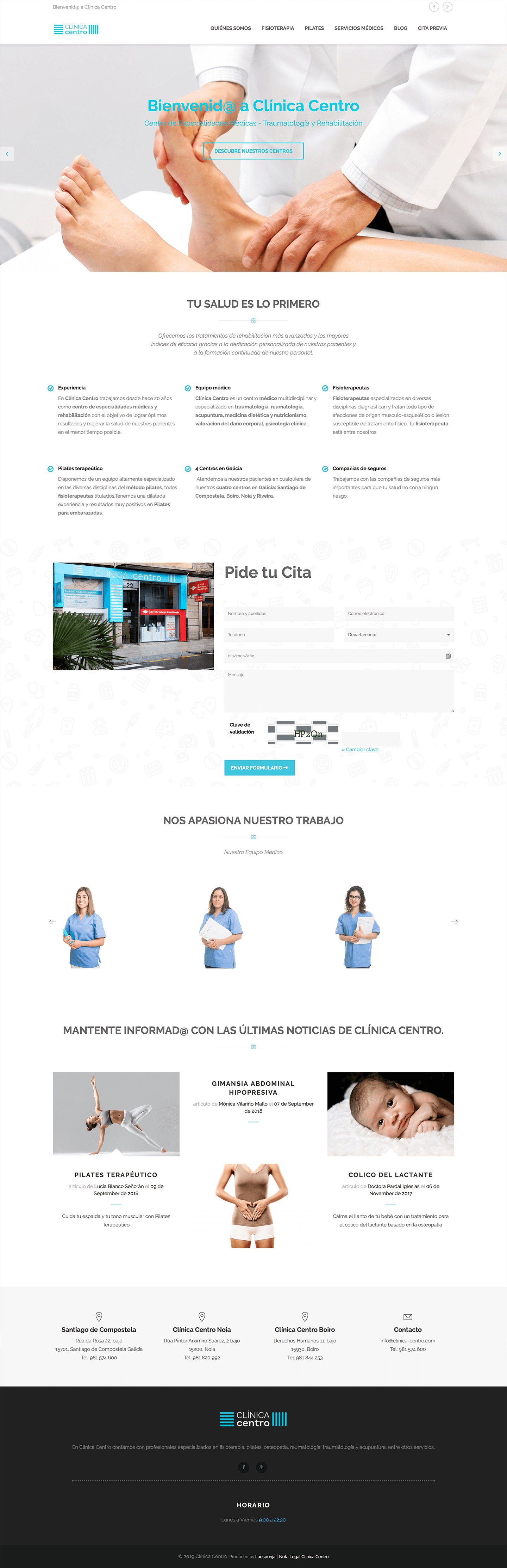 Web Clinica Centro : 1